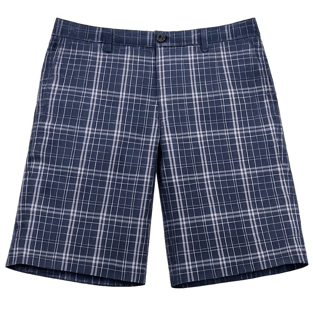 Under Armour UA Golf Shorts Mens 36 BLK PLAID Performance
